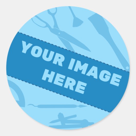 Erstellen Sie Ihr eigenes Set von Round Stickers (Vorderseite)
