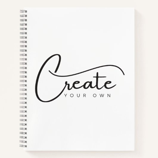 Erstellen Sie Ihr eigenes Sketchbook-Notebook Notizblock (Vorderseite)