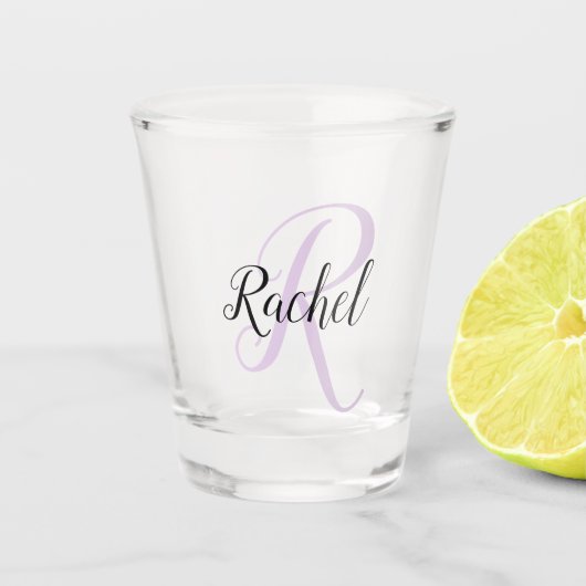 Erstellen Sie Ihr eigenes Skript Mit Monogramm, An Schnapsglas (Vorderseite)