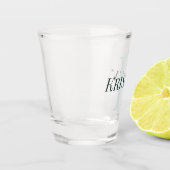 Erstellen Sie Ihr eigenes Skript Mit Monogramm, An Schnapsglas (Links)