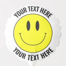 Erstellen Sie Ihr eigenes Smilie Smile Party-Ballo