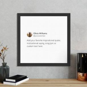 Erstellen Sie Ihr eigenes Social Media Custom Quot Poster