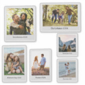 Erstellen Sie Ihr eigenes Sofortfilm-Foto Aufkleber (Vorderseite)