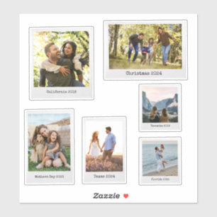 Erstellen Sie Ihr eigenes Sofortfilm-Foto Aufkleber