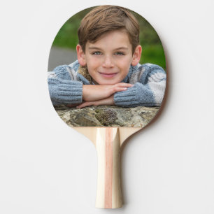 Erstellen Sie Ihr eigenes Sohn-Foto individuell be Tischtennis Schläger