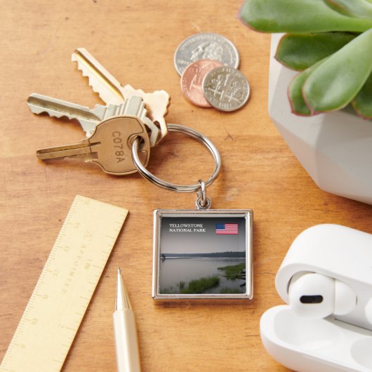 Erstellen Sie Ihr eigenes Souvenir-Foto in den USA Schlüsselanhänger (Schreibtisch)