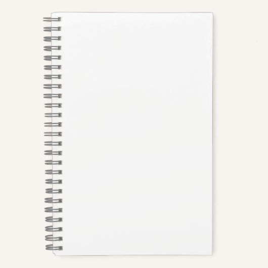 Erstellen Sie Ihr eigenes SpiralNotebook Notizblock (Vorderseite)