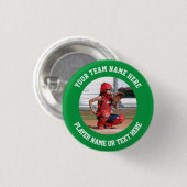 Erstellen Sie Ihr eigenes Sportteam-Foto Button (Vorne & Hinten)