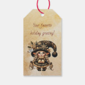 Erstellen Sie Ihr eigenes spunky magisches Weihnac Geschenkanhänger (Rückseite)