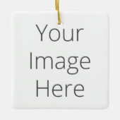 Erstellen Sie Ihr eigenes Square Ornament (Vorderseite)