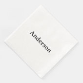 Erstellen Sie Ihr eigenes Standard-Abendessen Serviette (Ecke)