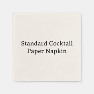 Erstellen Sie Ihr eigenes Standard-Cocktail-Papier Serviette