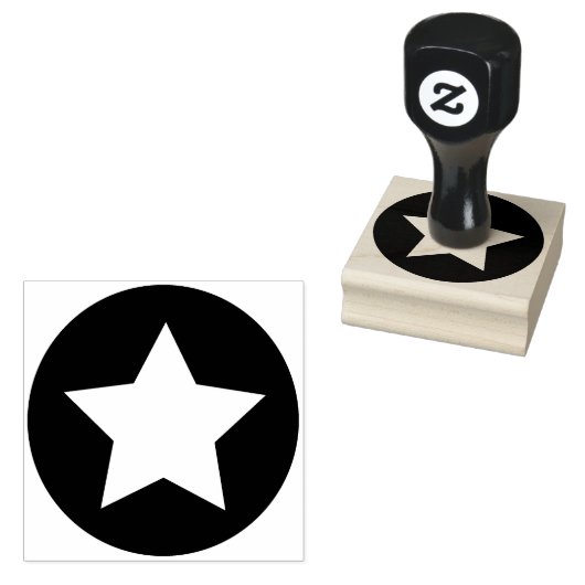 Erstellen Sie Ihr eigenes Star-Design Gummistempel (Stempel)