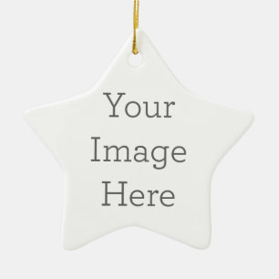 Erstellen Sie Ihr eigenes Star-Ornament Keramik Ornament