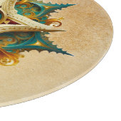 Erstellen Sie Ihr eigenes Steampunkschloss Snowfla Schneidebrett (Ecke)