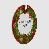 Erstellen Sie Ihr eigenes stilvolles und Niedliche Ornament (Vorderseite)