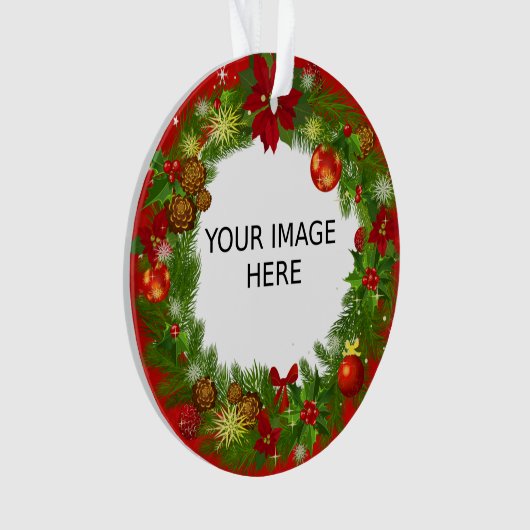 Erstellen Sie Ihr eigenes stilvolles und Niedliche Ornament (Vorderseite)