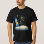 Erstellen Sie Ihr eigenes Strandsurfen T-Shirt (Vorderseite)