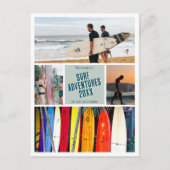 Erstellen Sie Ihr eigenes Surfsurf Sommer Foto Pos Postkarte (Vorderseite)