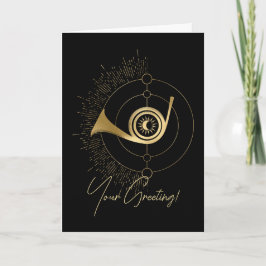 Erstellen Sie Ihr eigenes Tarot für das Arkane Urt Feiertagskarte