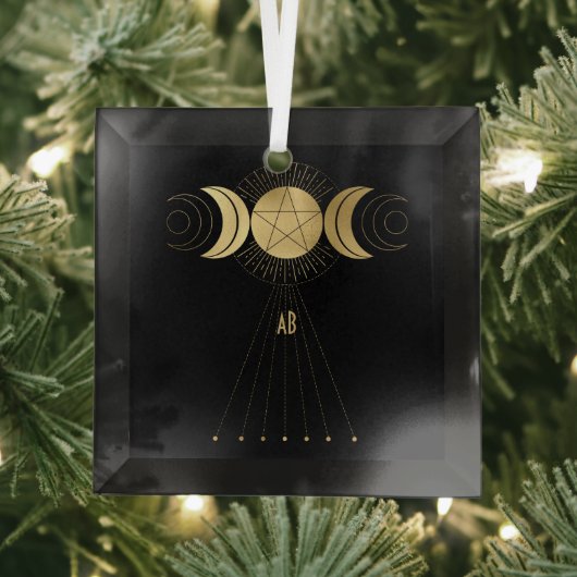 Erstellen Sie Ihr eigenes Tarot für den Goldrand Ornament Aus Glas (Insitu)