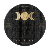 Erstellen Sie Ihr eigenes Tarot für den Goldrand Schneidebrett (Vorderseite)