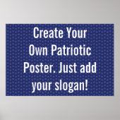 Erstellen Sie Ihr eigenes Tea Party Poster! Poster (Vorne)