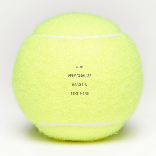 Erstellen Sie Ihr eigenes Tennisbälle (Vorderseite)