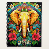 Erstellen Sie Ihr eigenes Tier mit BlumenElefanten Planer (Vorderseite)