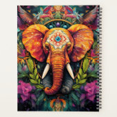 Erstellen Sie Ihr eigenes Tier mit BlumenElefanten Planer (Rückseite)