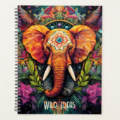 Erstellen Sie Ihr eigenes Tier mit BlumenElefanten Planer (Vorderseite)