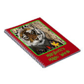Erstellen Sie Ihr eigenes Tiger Magic-Notebook Notizblock (Rechte Seite)
