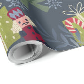 Erstellen Sie Ihr eigenes Tin Soldier Blue Geschenkpapier (Rolleneckpunkt)