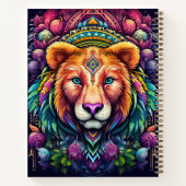 Erstellen Sie Ihr eigenes Tribal-Lioness-Notebook Notizblock (Rückseite)