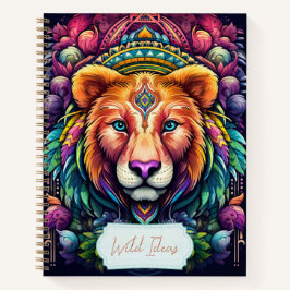 Erstellen Sie Ihr eigenes Tribal-Lioness-Notebook Notizblock