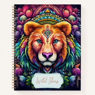 Erstellen Sie Ihr eigenes Tribal-Lioness-Notebook Notizblock