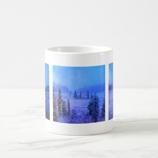 Erstellen Sie Ihr eigenes Triptych-Foto Kaffeetasse (Mittel)