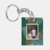 Erstellen Sie Ihr eigenes tropisches Foto Schlüsselanhänger (Vorderseite links)