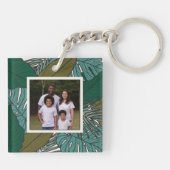 Erstellen Sie Ihr eigenes tropisches Foto Schlüsselanhänger (Rückseite)