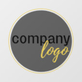 ERSTELLEN SIE IHR EIGENES UNTERNEHMENSLOGO FENSTERAUFKLEBER (Blatt)