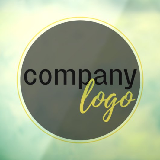 ERSTELLEN SIE IHR EIGENES UNTERNEHMENSLOGO FENSTERAUFKLEBER (Blatt 3)