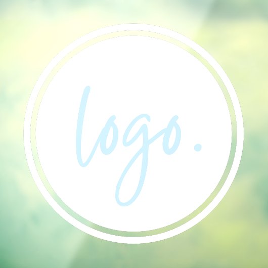 ERSTELLEN SIE IHR EIGENES UNTERNEHMENSLOGO-MARKETI FENSTERAUFKLEBER (Blatt 3)