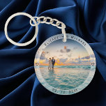 Erstellen Sie Ihr eigenes unvergessliches Hochzeit Schlüsselanhänger<br><div class="desc">Eleganter Hochzeitssorgen für Foto</div>