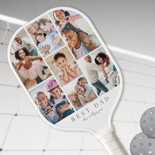 Erstellen Sie Ihr eigenes Vater-Foto Pickleball Schläger