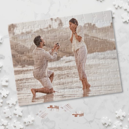 Erstellen Sie Ihr eigenes Verlobungsfoto Puzzle