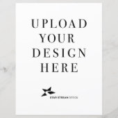 Erstellen Sie Ihr eigenes, vertikales Papierblatt (Rückseite)