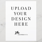 Erstellen Sie Ihr eigenes, vertikales Papierblatt (Vorderseite)