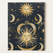 Erstellen Sie Ihr eigenes Verziertes Celestial Blu Planer (Rückseite)