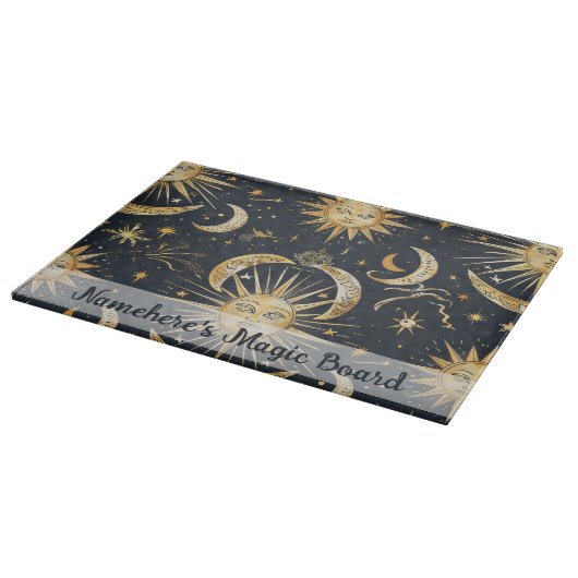 Erstellen Sie Ihr eigenes Verziertes Celestial Blu Schneidebrett (Ecke)