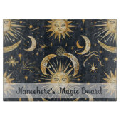 Erstellen Sie Ihr eigenes Verziertes Celestial Blu Schneidebrett (Vorderseite)